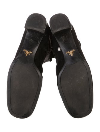 Prada Suede Riding Boots