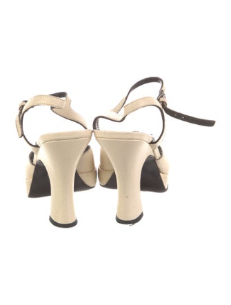 Prada Leather Slingback Pumps