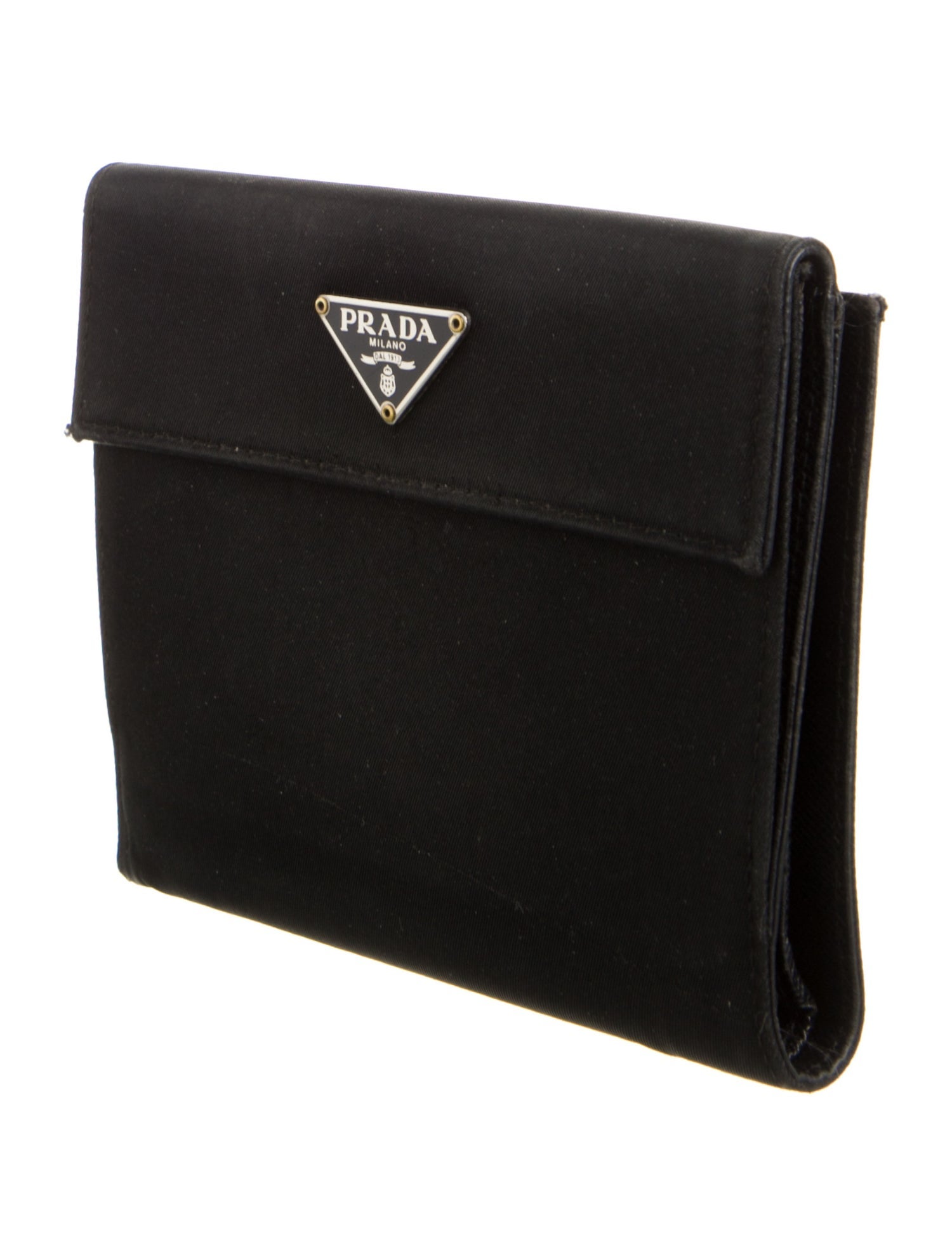 Prada Tessuto Compact Wallet