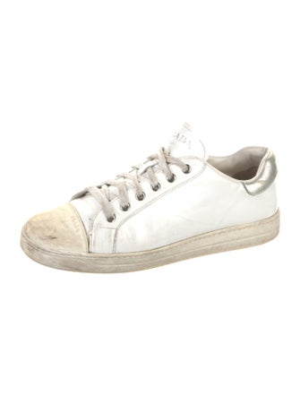 Prada Leather Sneakers