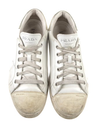 Prada Leather Sneakers