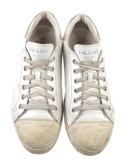 Prada Leather Sneakers