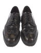 Prada Leather Eyelet Trim Brogues