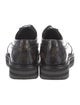 Prada Leather Eyelet Trim Brogues