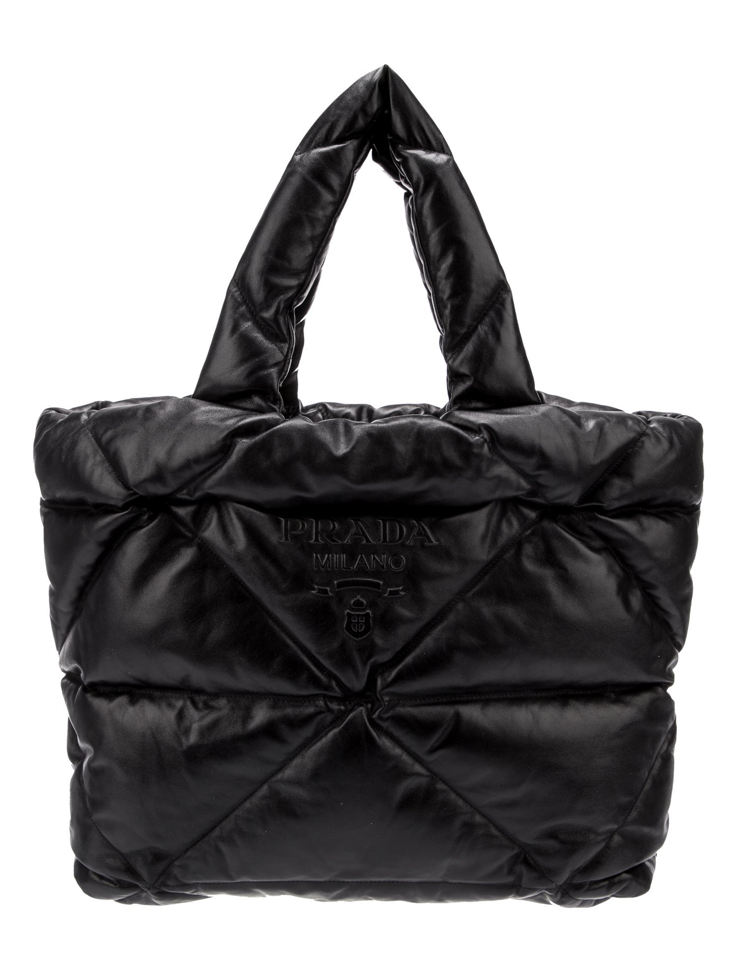 Prada Leather Padded Tote