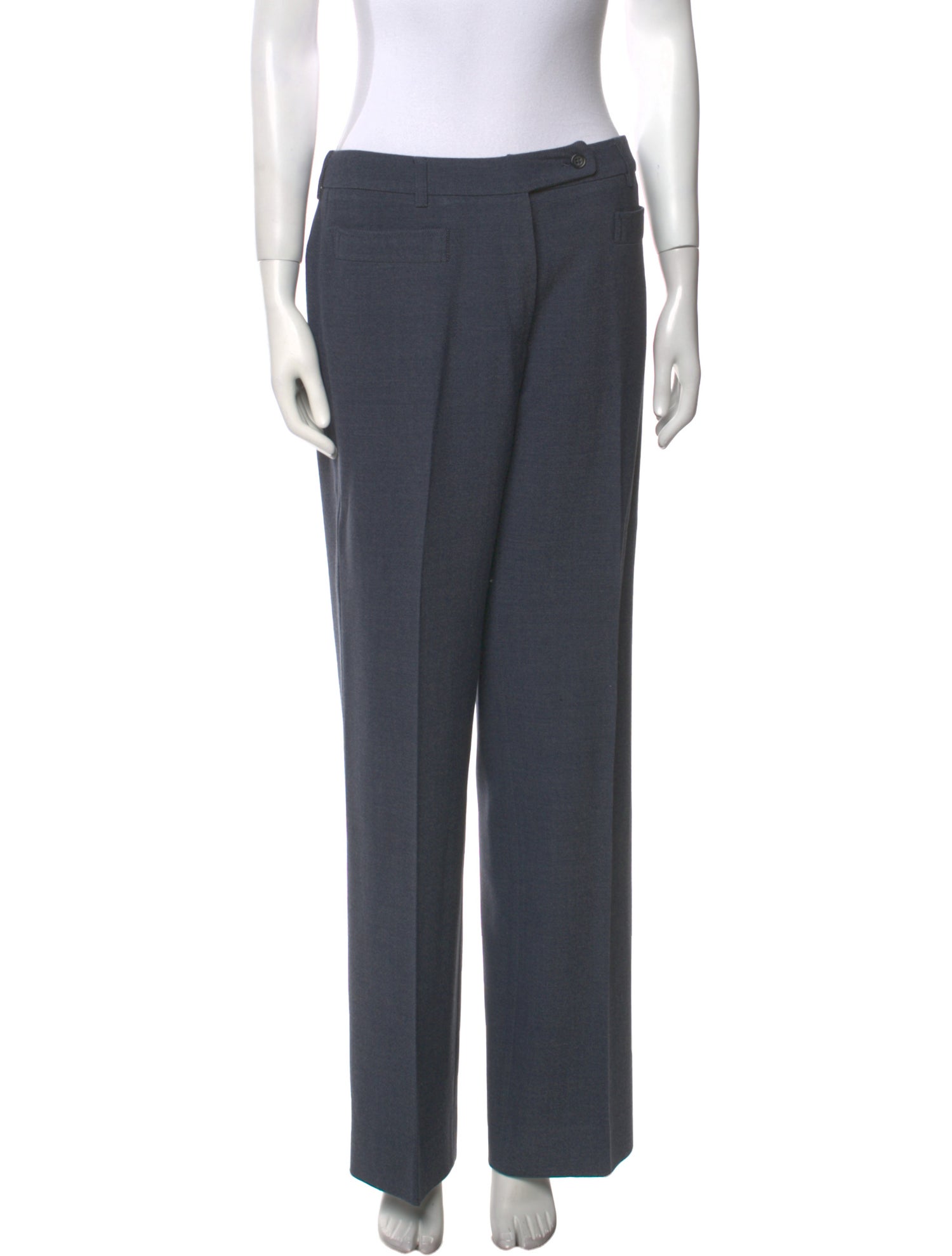 Prada Wool Wide Leg Pants