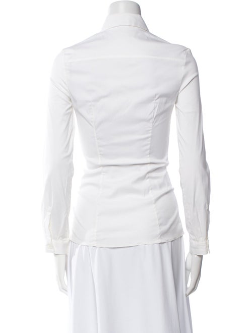 Prada 2022 Long Sleeve Button-Up Top