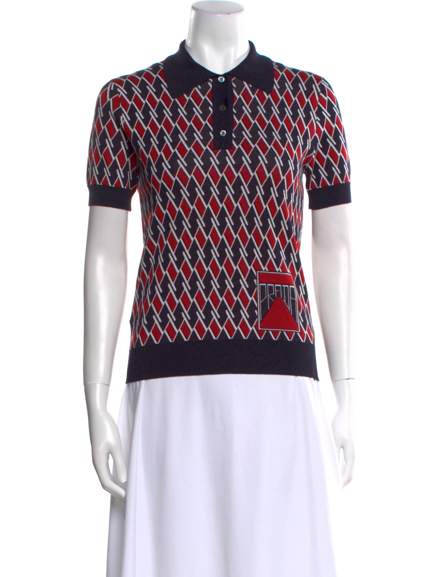 Prada 2019 Virgin Wool Polo w/ Tags