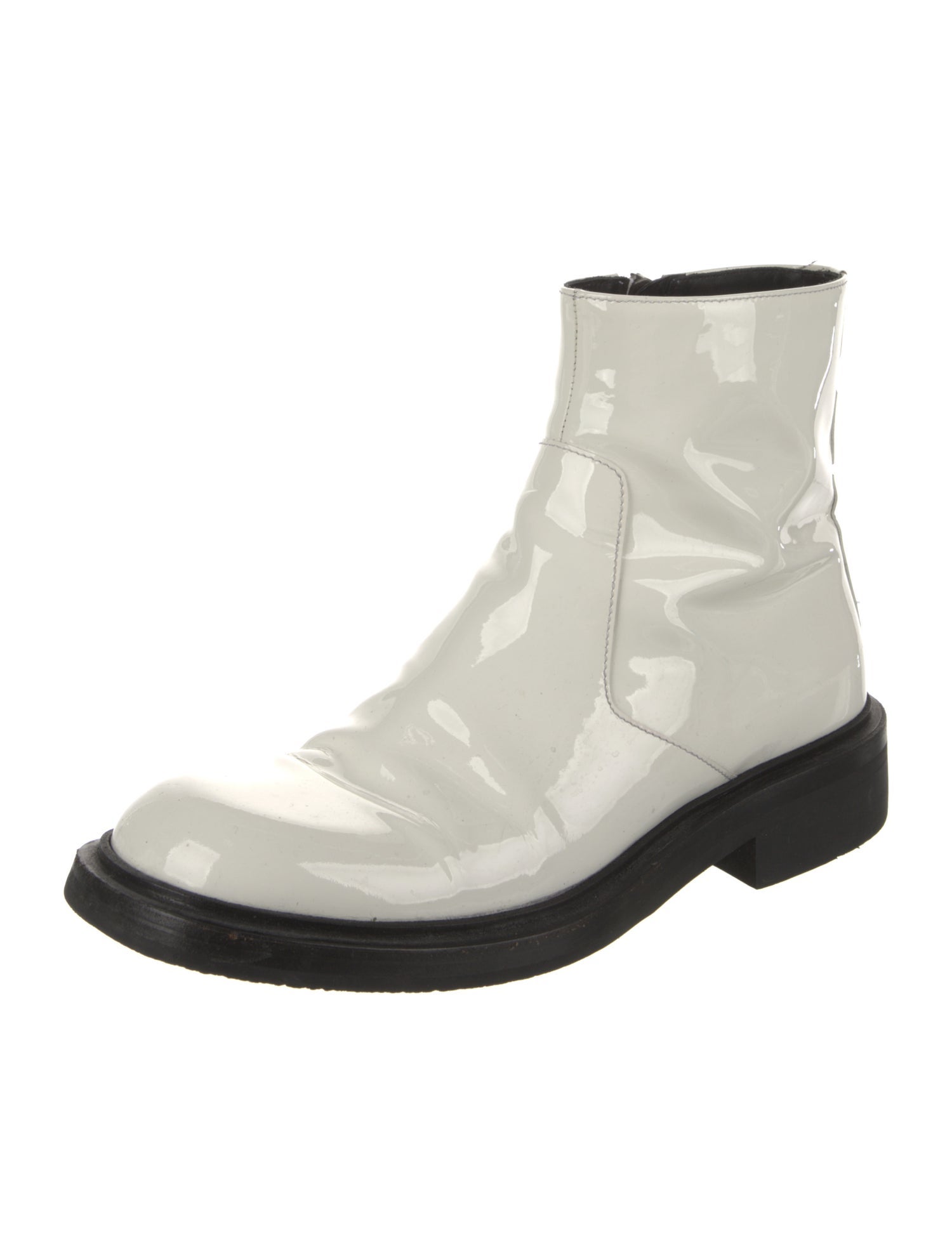Prada Patent Leather Boots