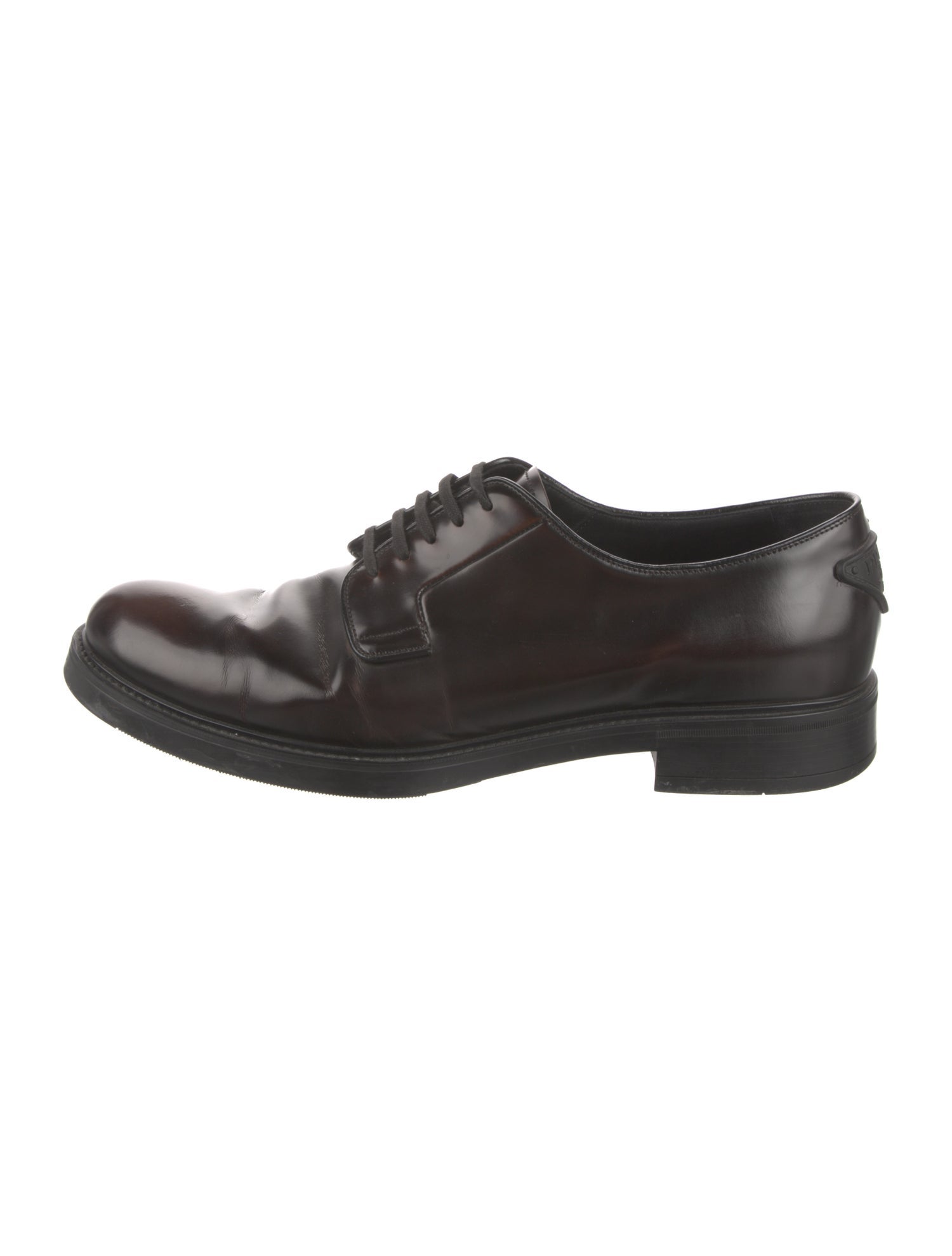 Prada Leather Derby Shoes