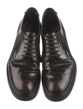 Prada Leather Derby Shoes