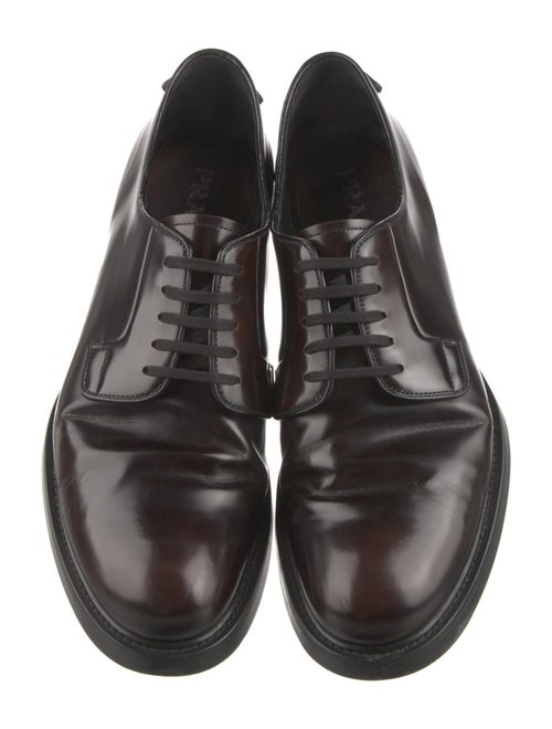 Prada Leather Derby Shoes