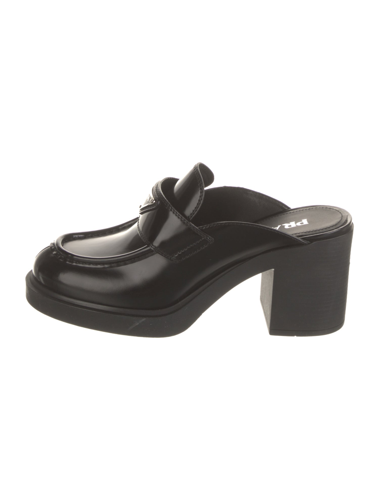 Prada Leather Mules