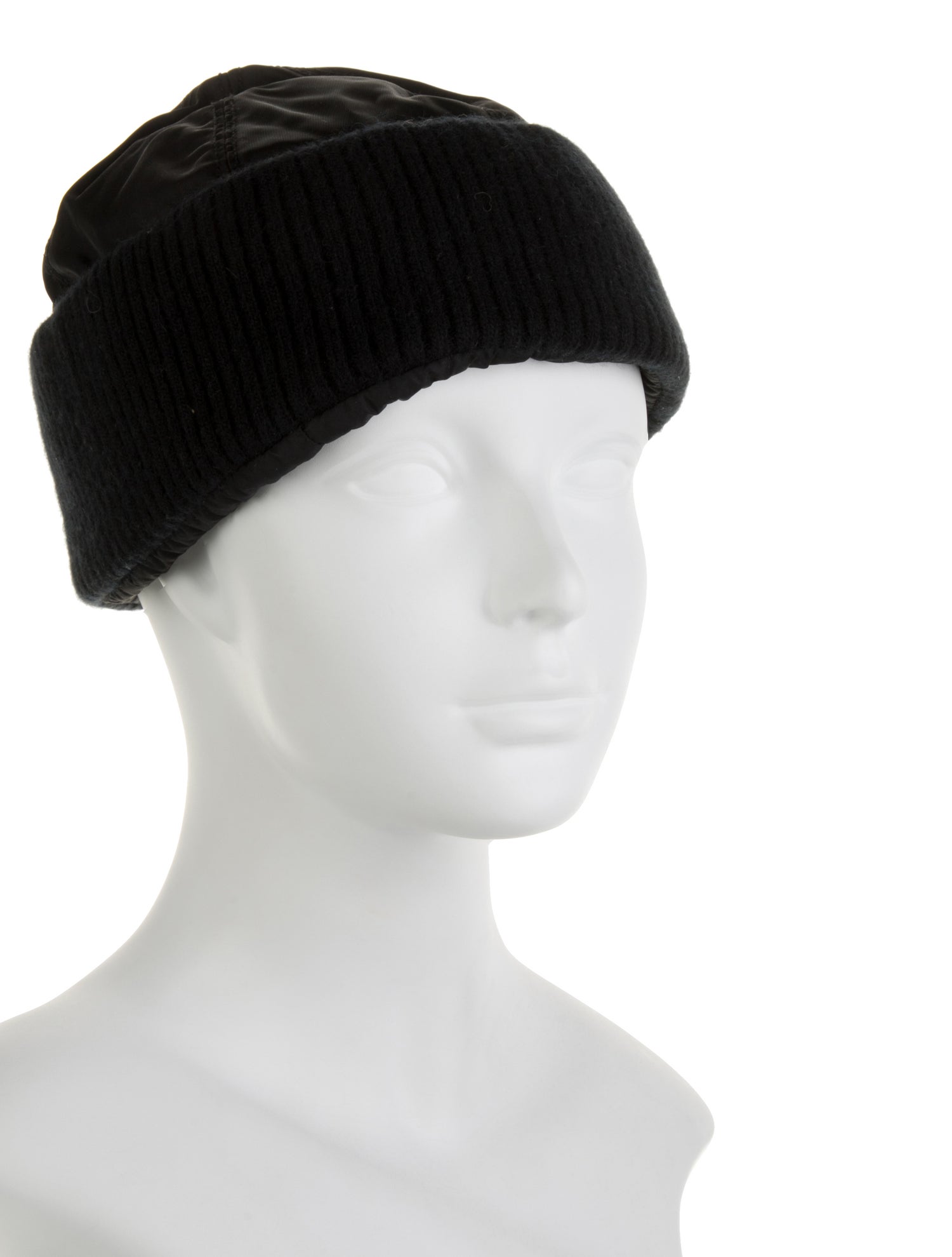 Prada Black Beanie