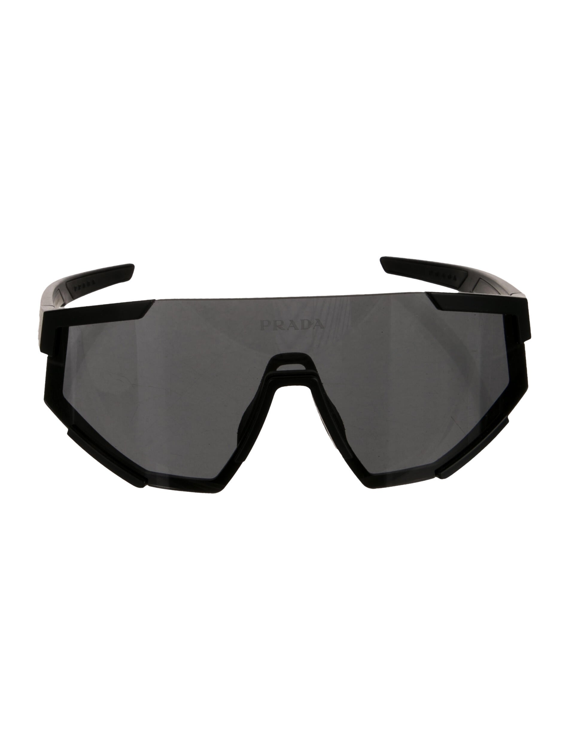 Prada Shield Tinted Sunglasses