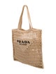 Prada Raffia Grass Tote