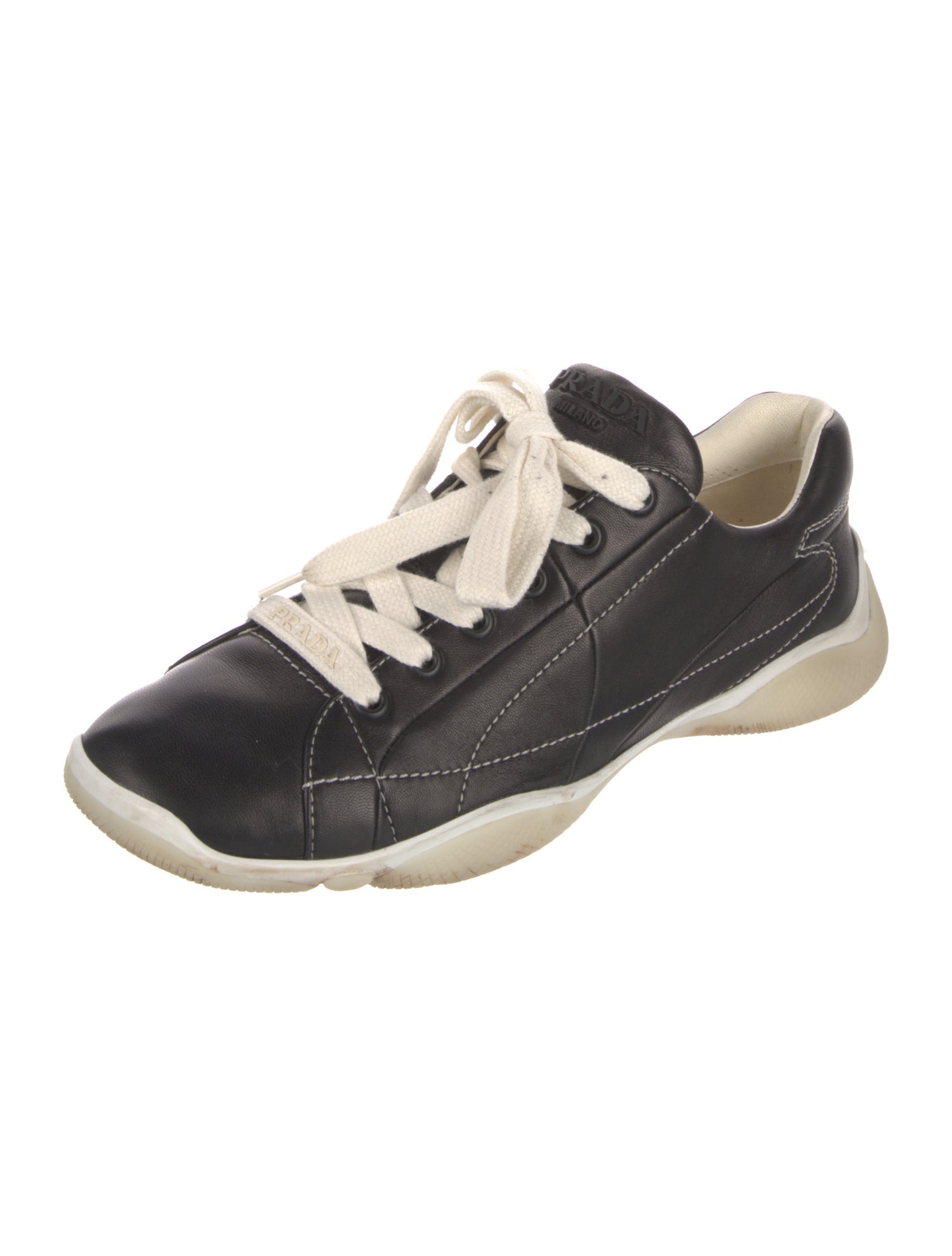 Prada Leather Sneakers
