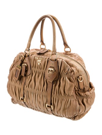 Prada Signature Top Handle Bag