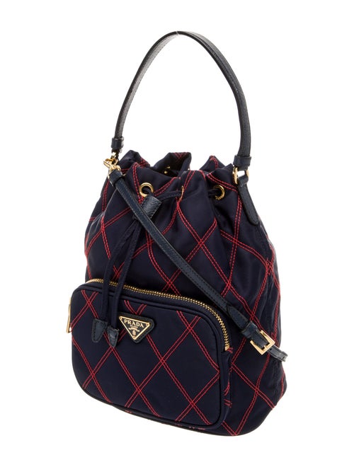 Prada Tessuto Nylon Bucket Bag