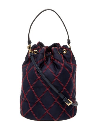 Prada Tessuto Nylon Bucket Bag
