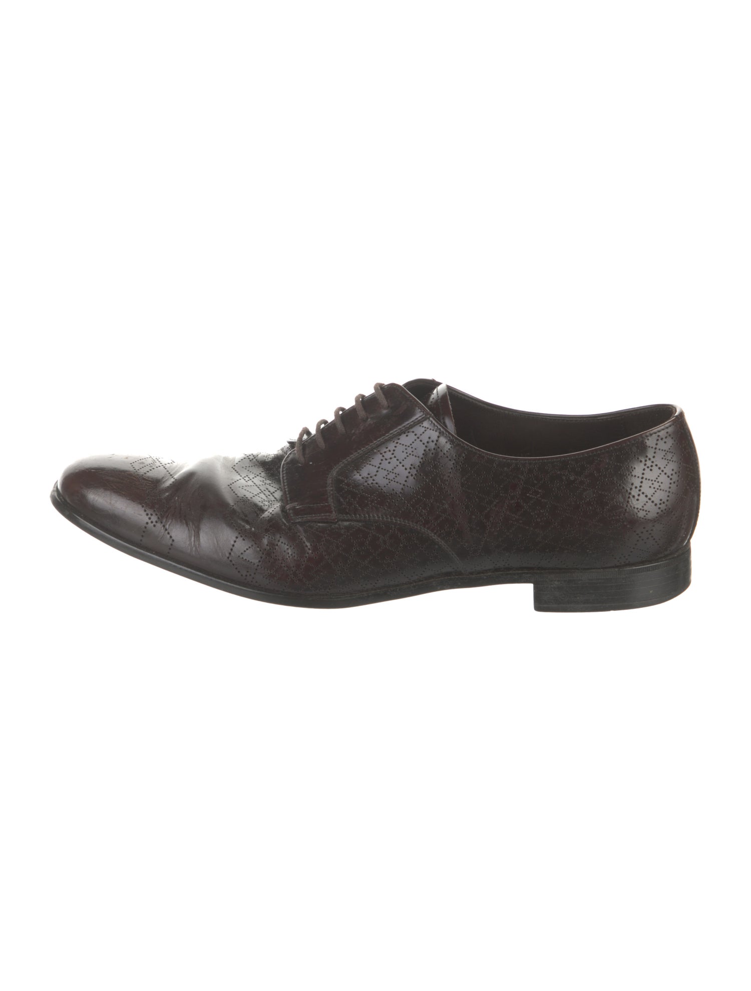 Prada Leather Derby Shoes