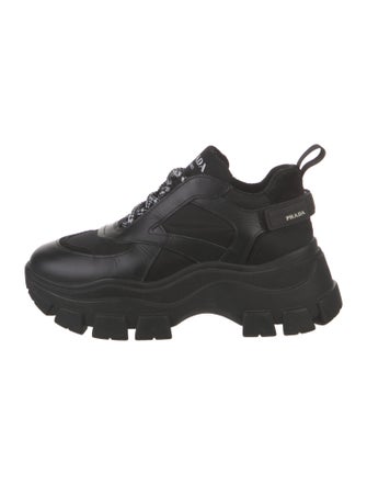 Prada Leather Chunky Sneakers