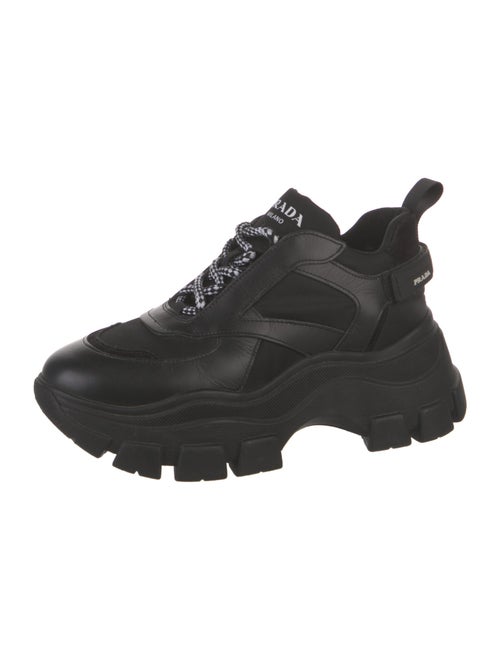 Prada Leather Chunky Sneakers