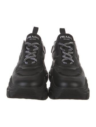 Prada Leather Chunky Sneakers