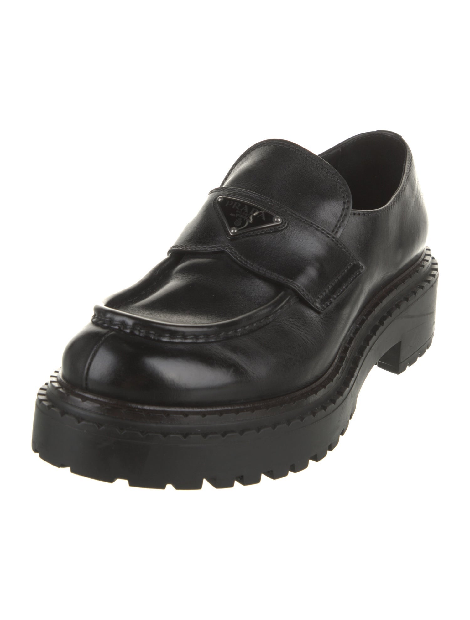 Prada Leather Loafers