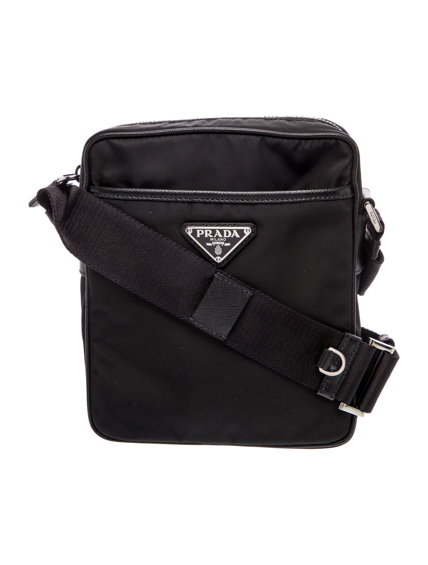 Prada Tessuto Nylon Messenger Bag