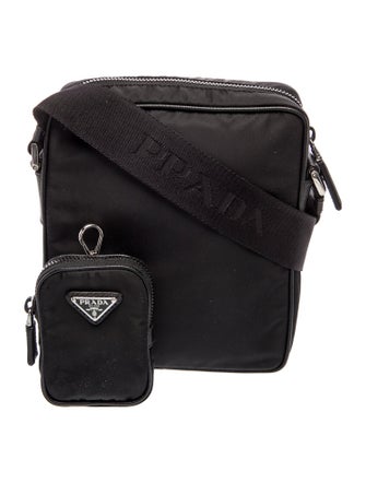 Prada Tessuto Nylon Messenger Bag