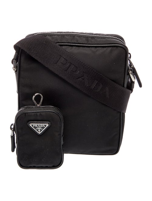 Prada Tessuto Nylon Messenger Bag