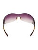Prada Shield Gradient Sunglasses