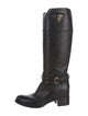 Prada Leather Riding Boots