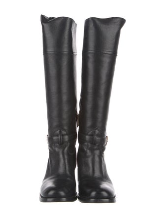 Prada Leather Riding Boots