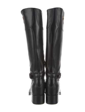 Prada Leather Riding Boots