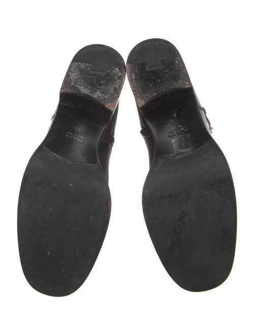Prada Leather Riding Boots