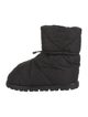 Prada Nylon Fur Trim Boots