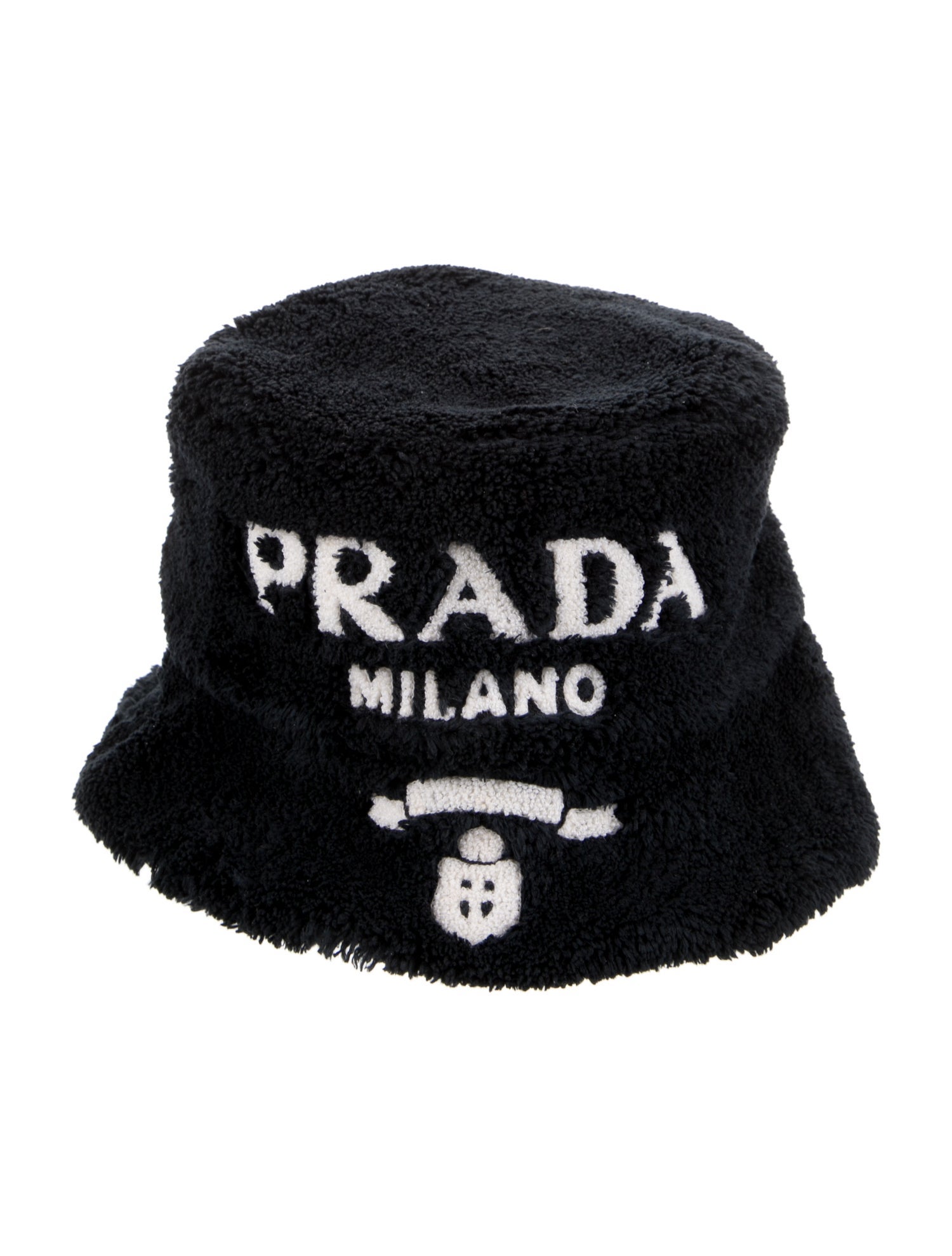 Prada Black Bucket Hat