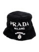 Prada Black Bucket Hat