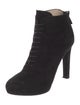 Prada Suede Lace-Up Boots