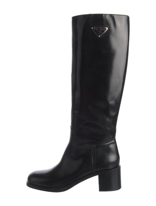 Prada Leather Riding Boots