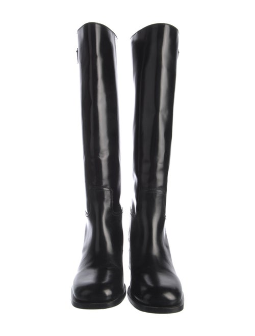 Prada Leather Riding Boots