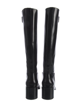 Prada Leather Riding Boots