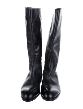 Prada Leather Riding Boots