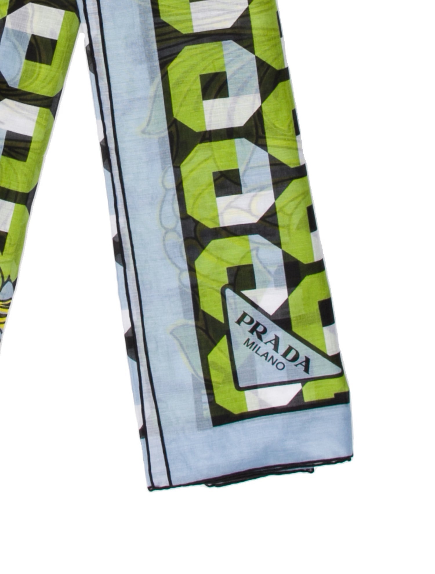 Prada Printed Scarf w/ Tags
