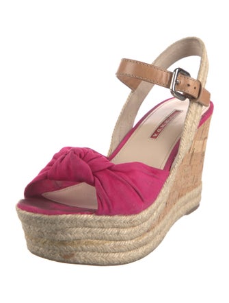 Prada Sport Suede Espadrilles