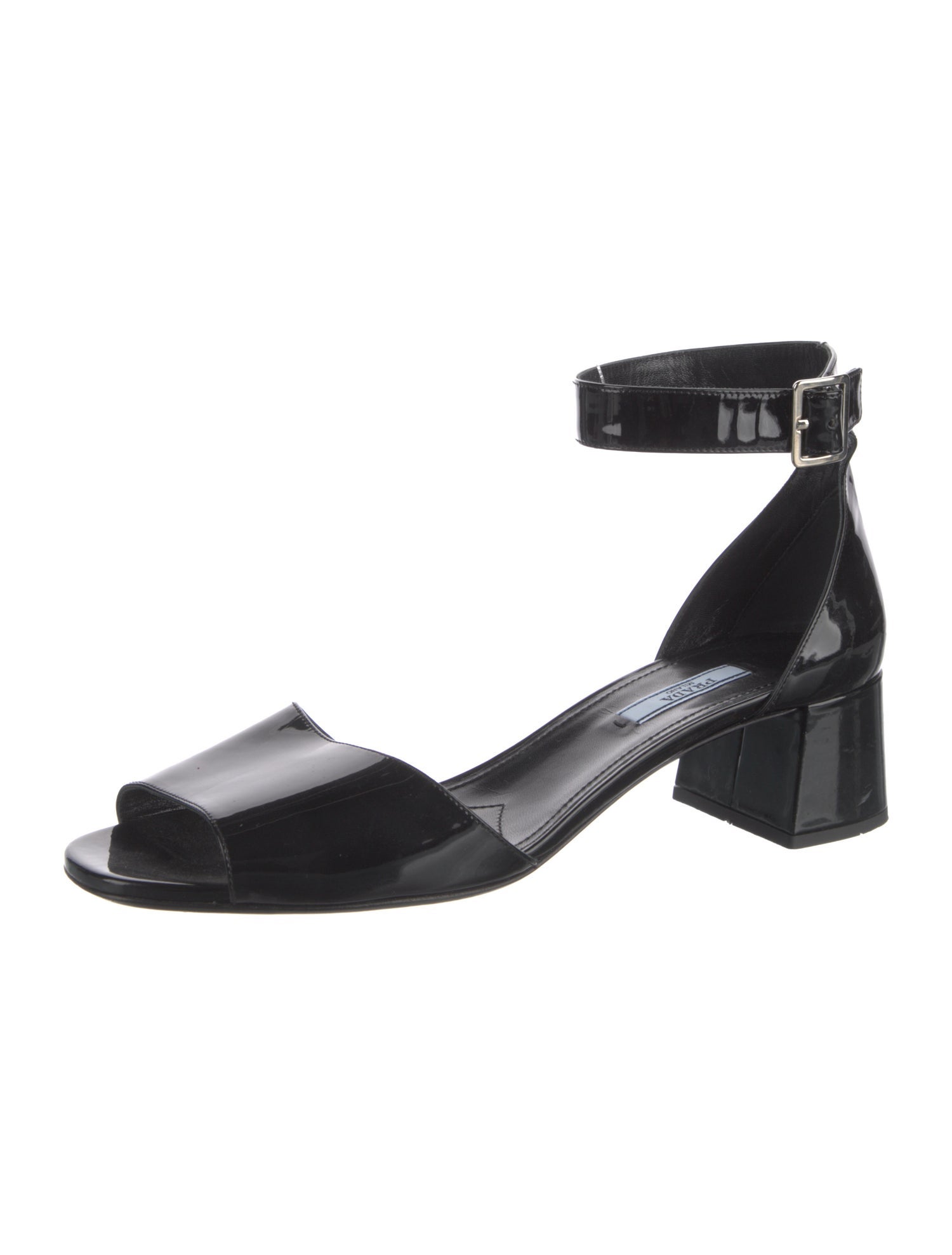 Prada Patent Leather D'Orsay Pumps