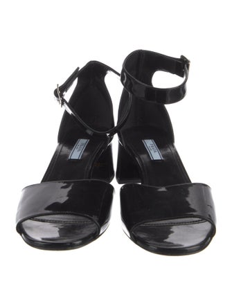 Prada Patent Leather D'Orsay Pumps