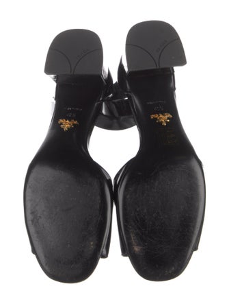 Prada Patent Leather D'Orsay Pumps